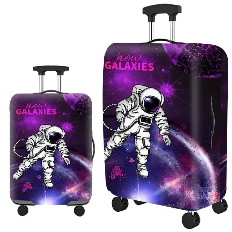 Luggage Cover Stretch Fabric Suitcase Protector Baggage Dust Case Cover Suitable for 18-32inch Suitcase Travel