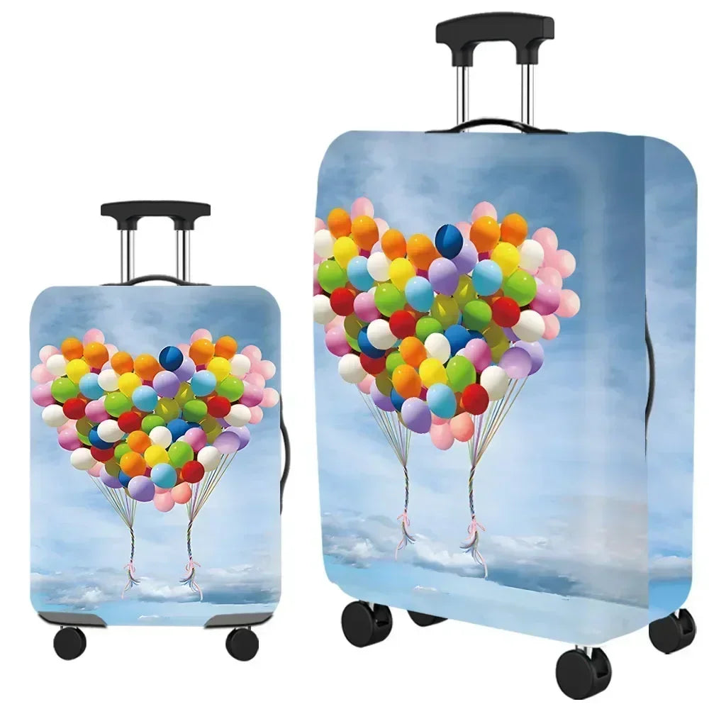 Luggage Cover Stretch Fabric Suitcase Protector Baggage Dust Case Cover Suitable for 18-32inch Suitcase Travel