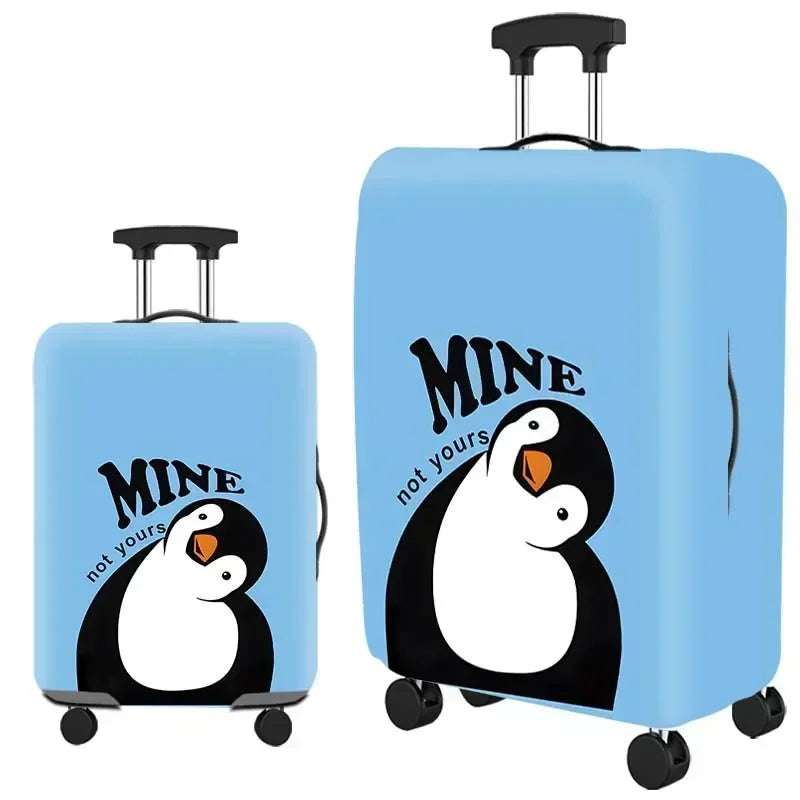 Luggage Cover Stretch Fabric Suitcase Protector Baggage Dust Case Cover Suitable for 18-32inch Suitcase Travel