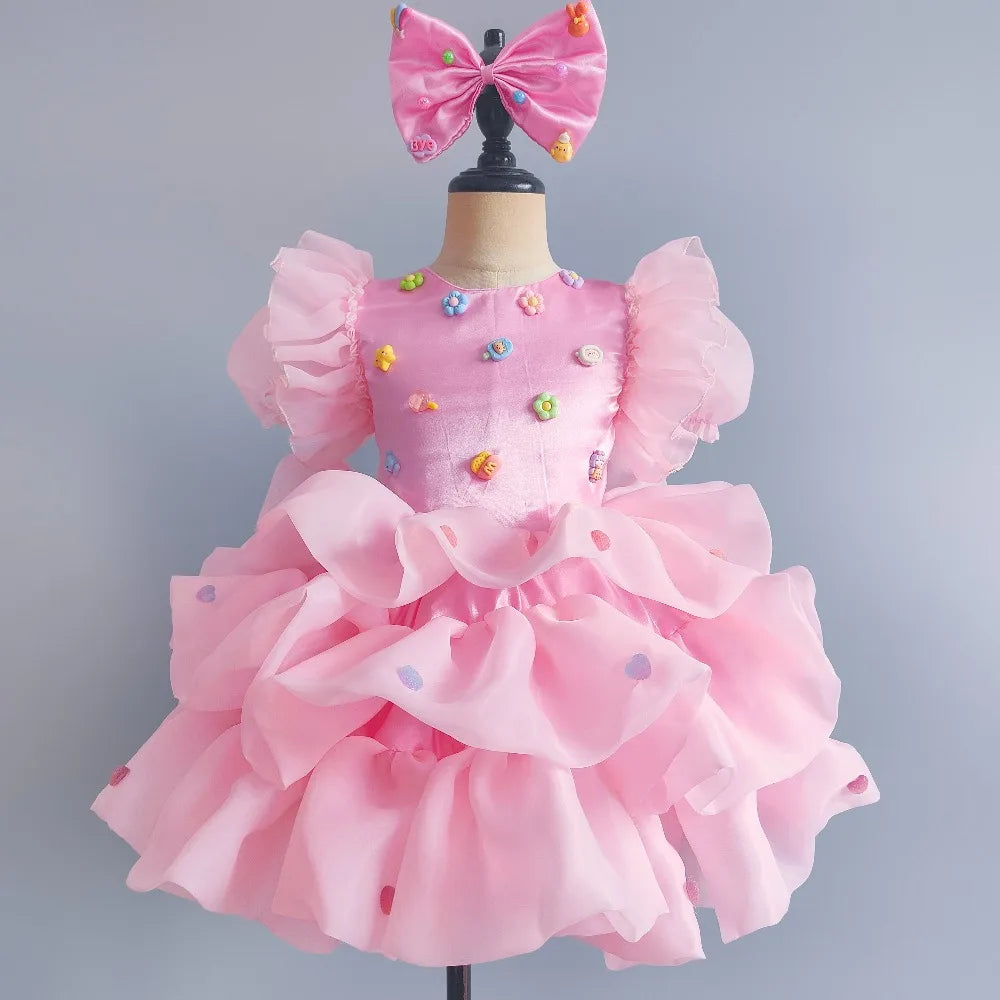 Stage Costumes Performance Party Princess Summer Leotards for Girls Ballet Dress Tutu Children Clothing Dance Wear Kids Clothes