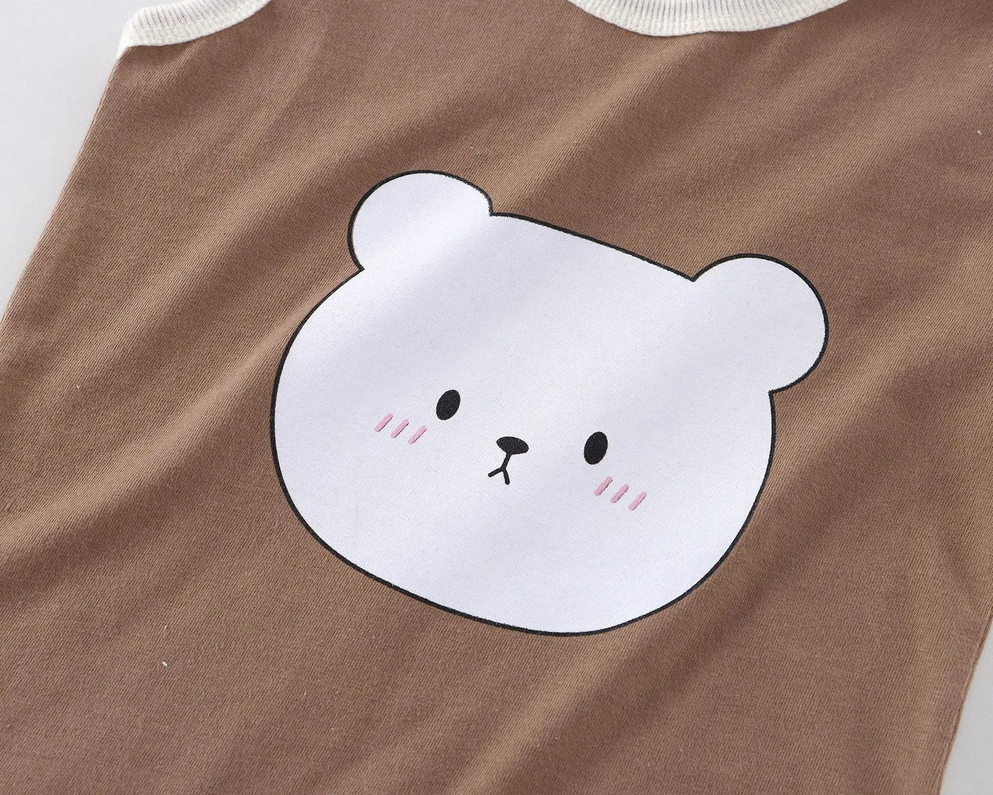 Summer Cotton Cartoon Casual Childrens Set Baby Clothes Girl Girl Boy T-shirt+shorts 2 Pieces of 0-4-year-old Childrens Clothing