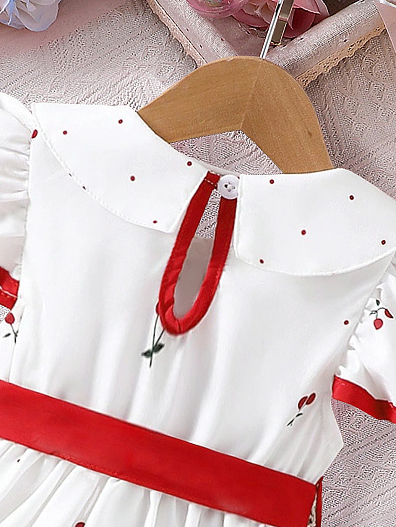 Summer New Girls Infant Floral Print Dress Breathable Baby Princess Dress 0-3 Years Cool Short Sleeve Outfit