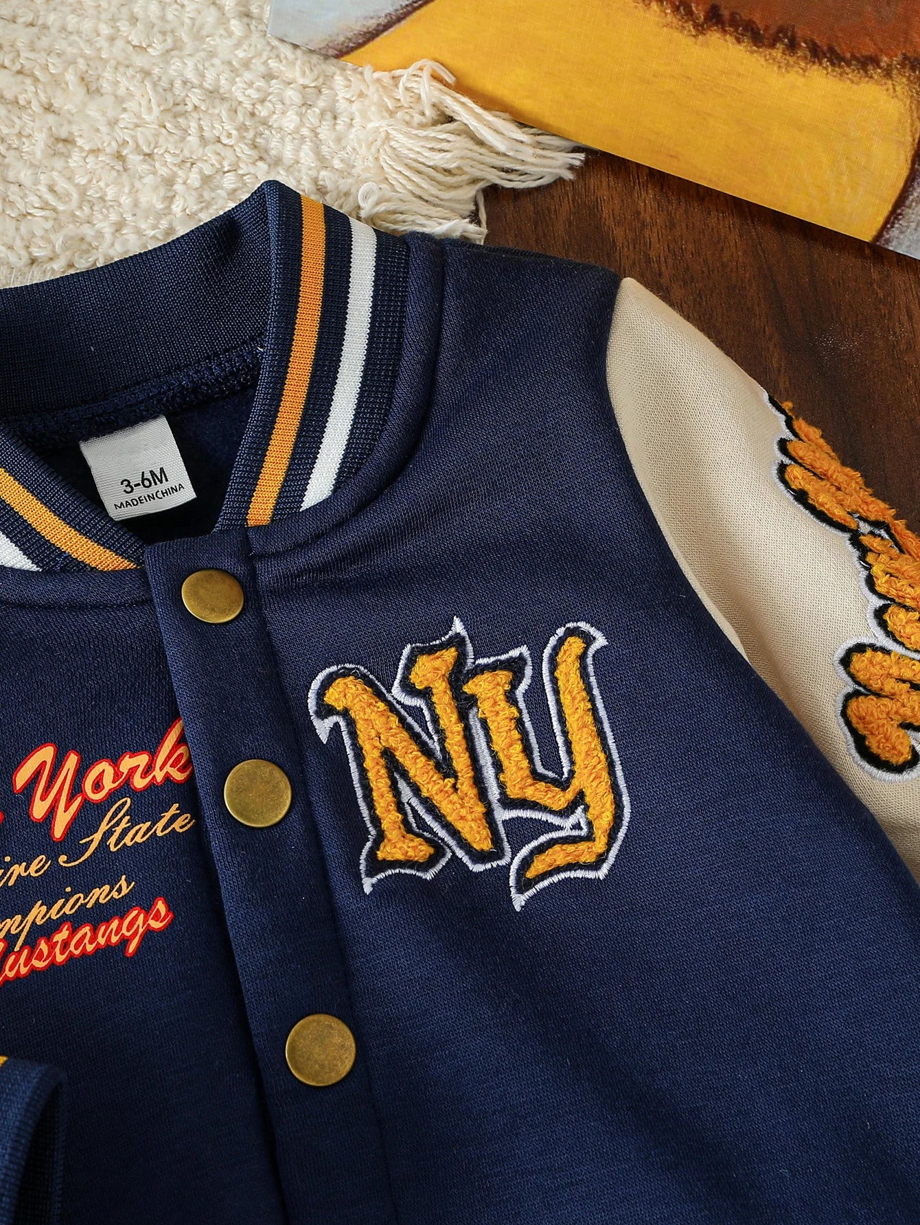 Baseball Fashion Jackets Baby Boys Embroidered Cardigan Autumn Spring Casual Outwears Trends Sweatshirt Coats For 1-3Y