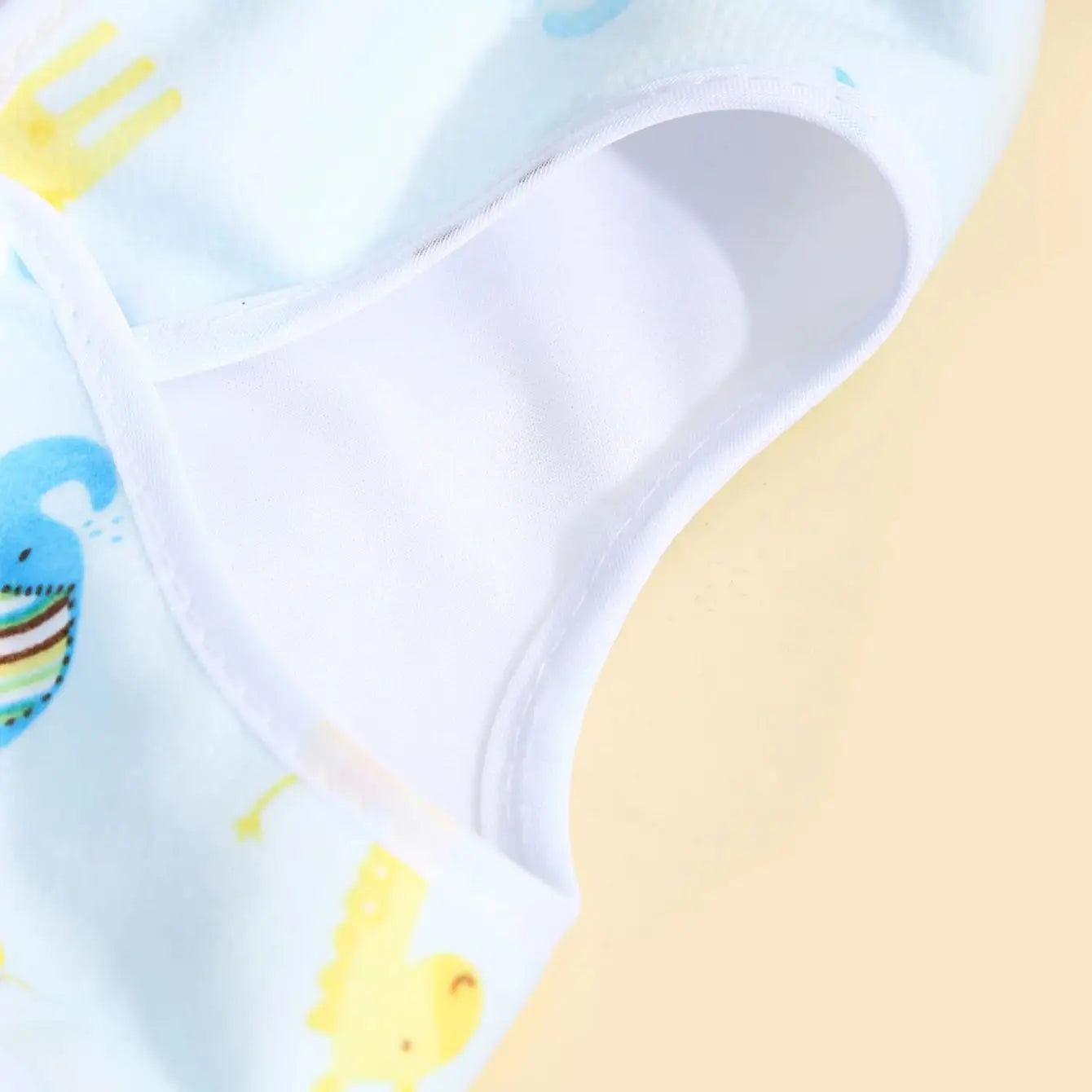 Random 4/6/8/10PCS Baby Bibs Cotton Waterproof Bib Children Feeding Clothes Protection Kids Toddler Scarf for Newborns Boys Girl