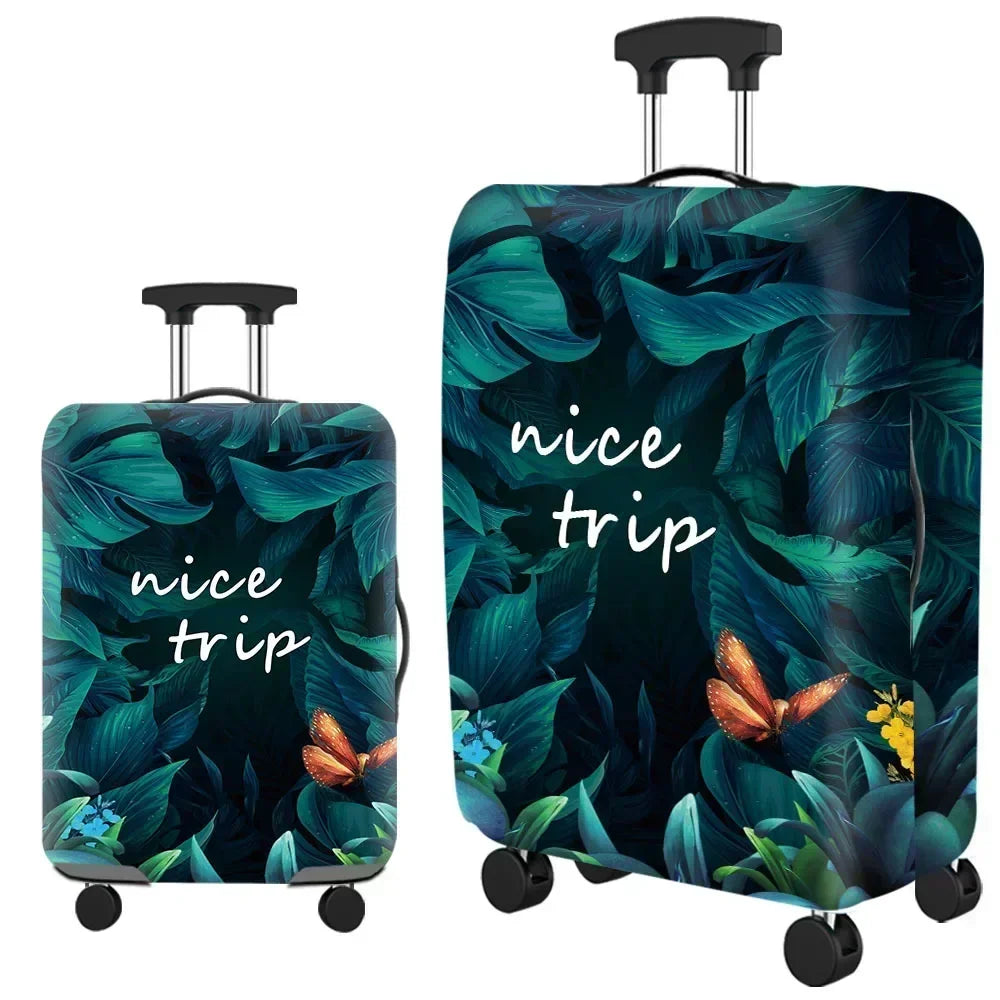 Luggage Cover Stretch Fabric Suitcase Protector Baggage Dust Case Cover Suitable for 18-32inch Suitcase Travel