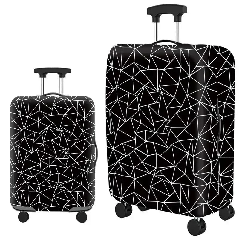 Luggage Cover Stretch Fabric Suitcase Protector Baggage Dust Case Cover Suitable for 18-32inch Suitcase Travel